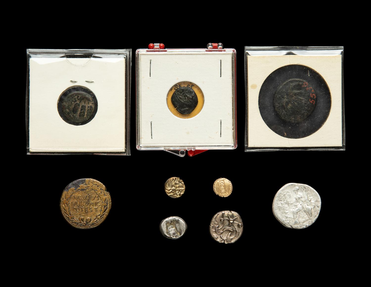 [ANCIENT] A Collection of Ancient Coins; 9 coins total