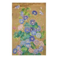 Morning Glories; A Pair