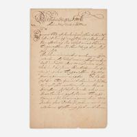 [Autographs & Manuscripts] [George I] Ludwig, Georg Manuscript Letter, signed