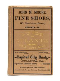 Map of Atlanta, 1889. H. G. Saunders Publisher Office Chamber of Commerce, 1889