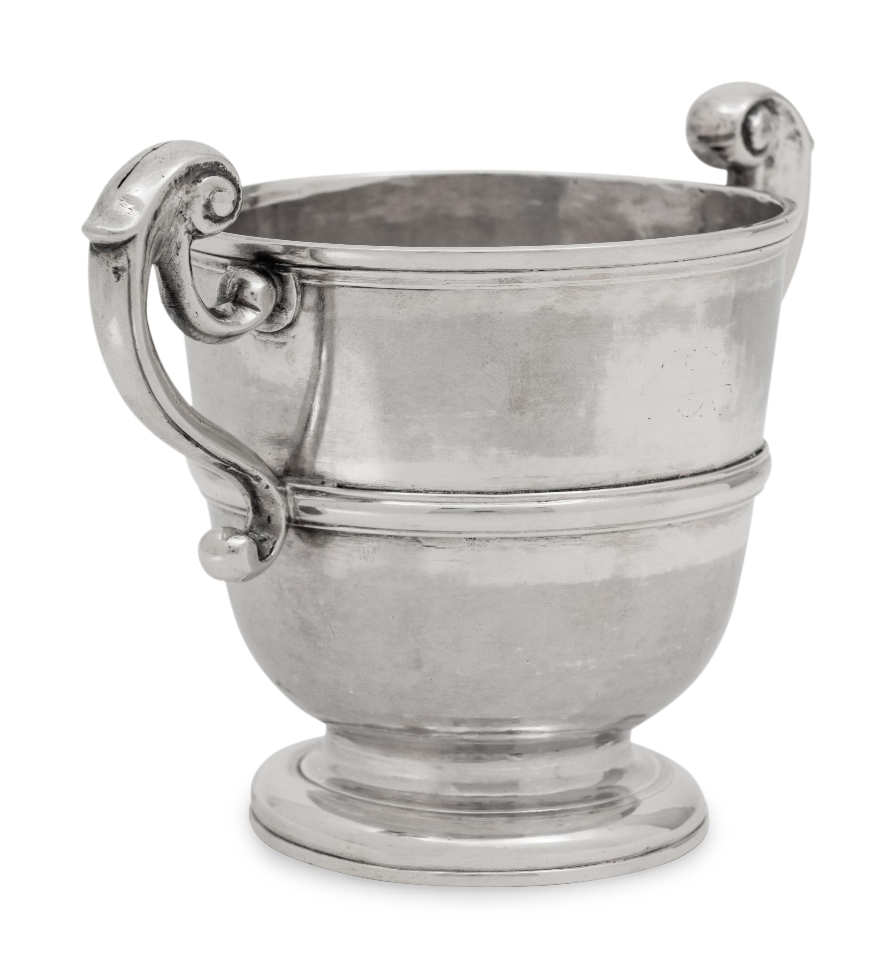 An Irish George I Silver Loving Cup