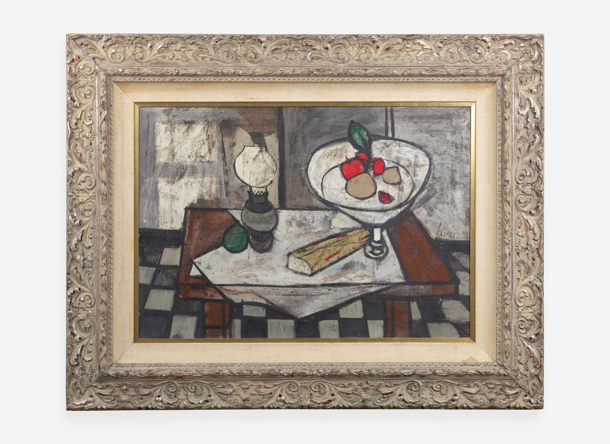 Charles Levier (French, 1920-2003), La Table Rouge