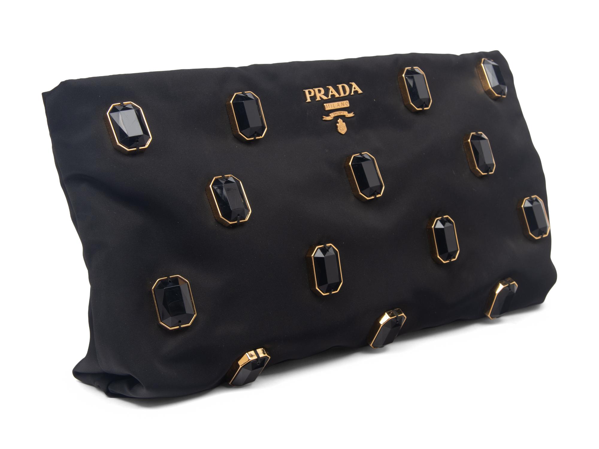 Prada Jeweled Clutch