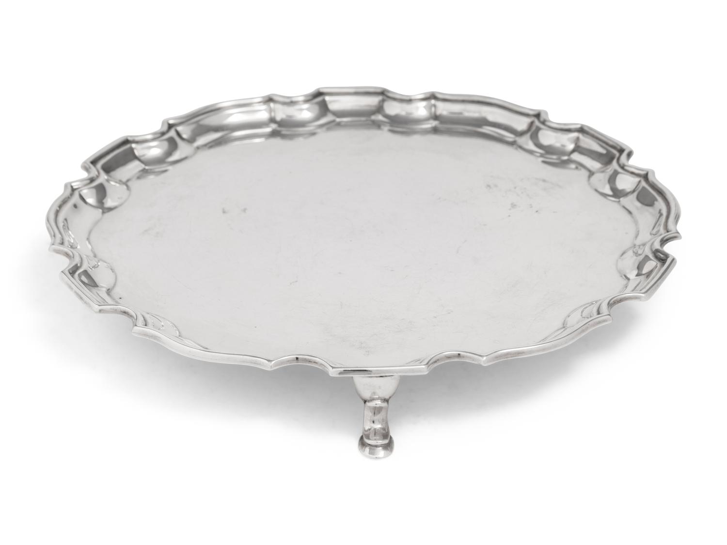 An English Silver Salver