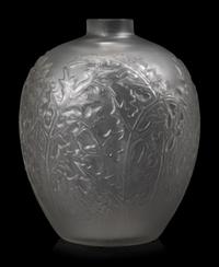 A Frosted Glass Vase