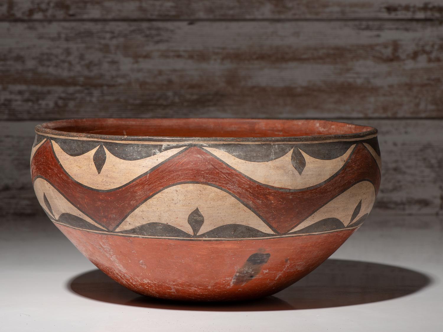 Zia Pottery Dough Bowl