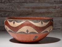 Zia Pottery Dough Bowl