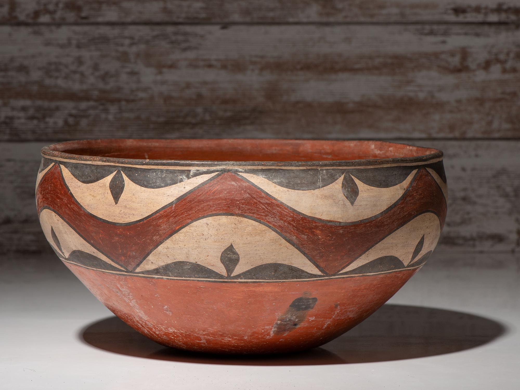 Zia Pottery Dough Bowl