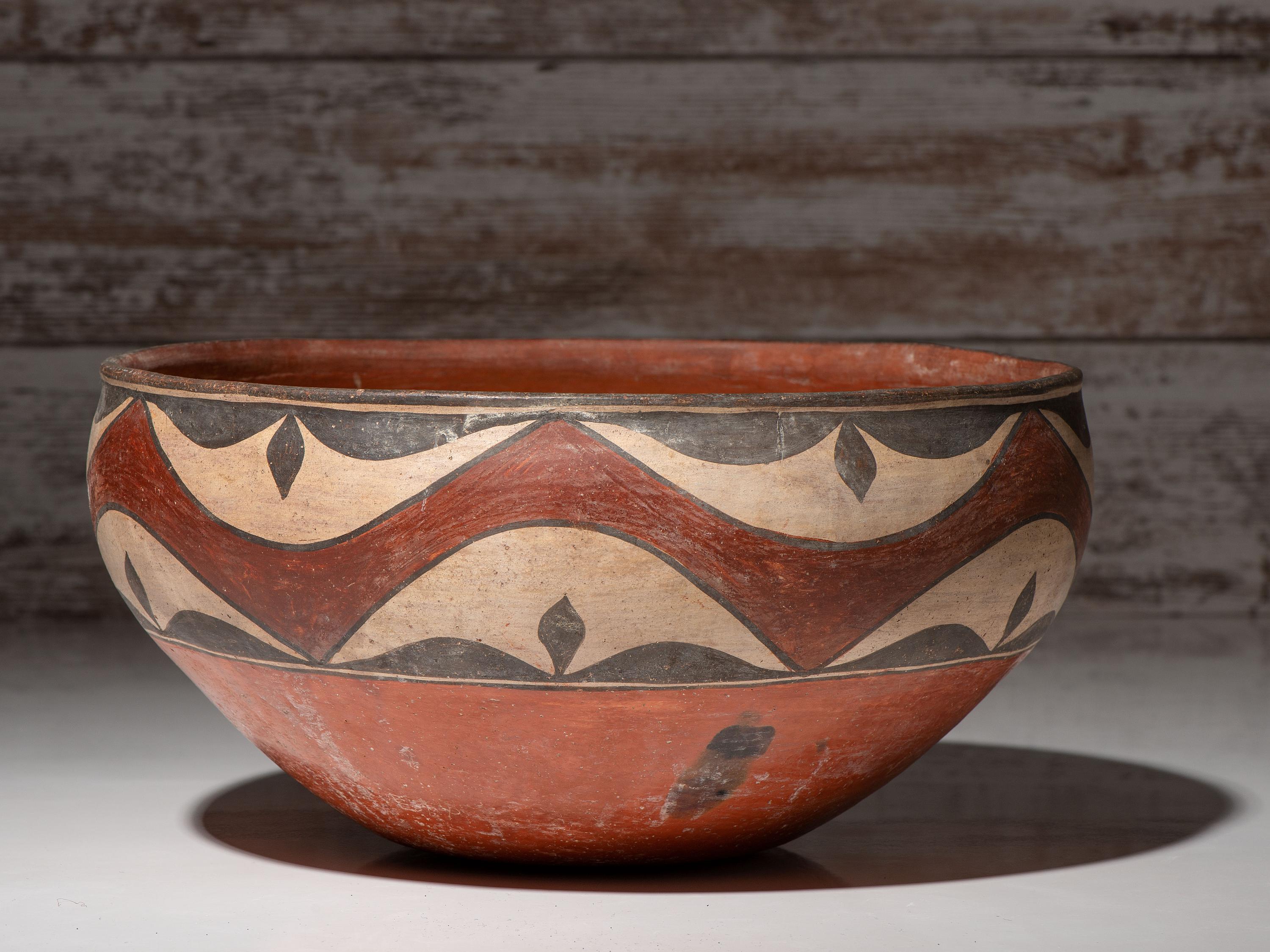 Zia Pottery Dough Bowl