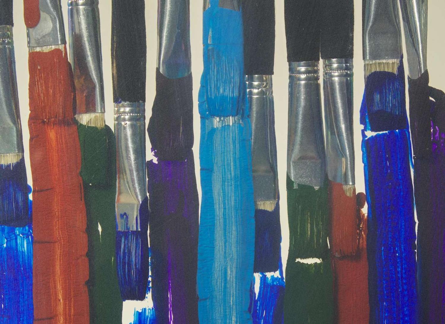 Arman (American/French, 1928-2005) - Color Strokes, Variation "A"