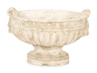 Four Cast Stone And Resin Planters