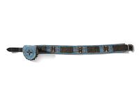 Plateau Beaded and Tacked Belt, with Pouch