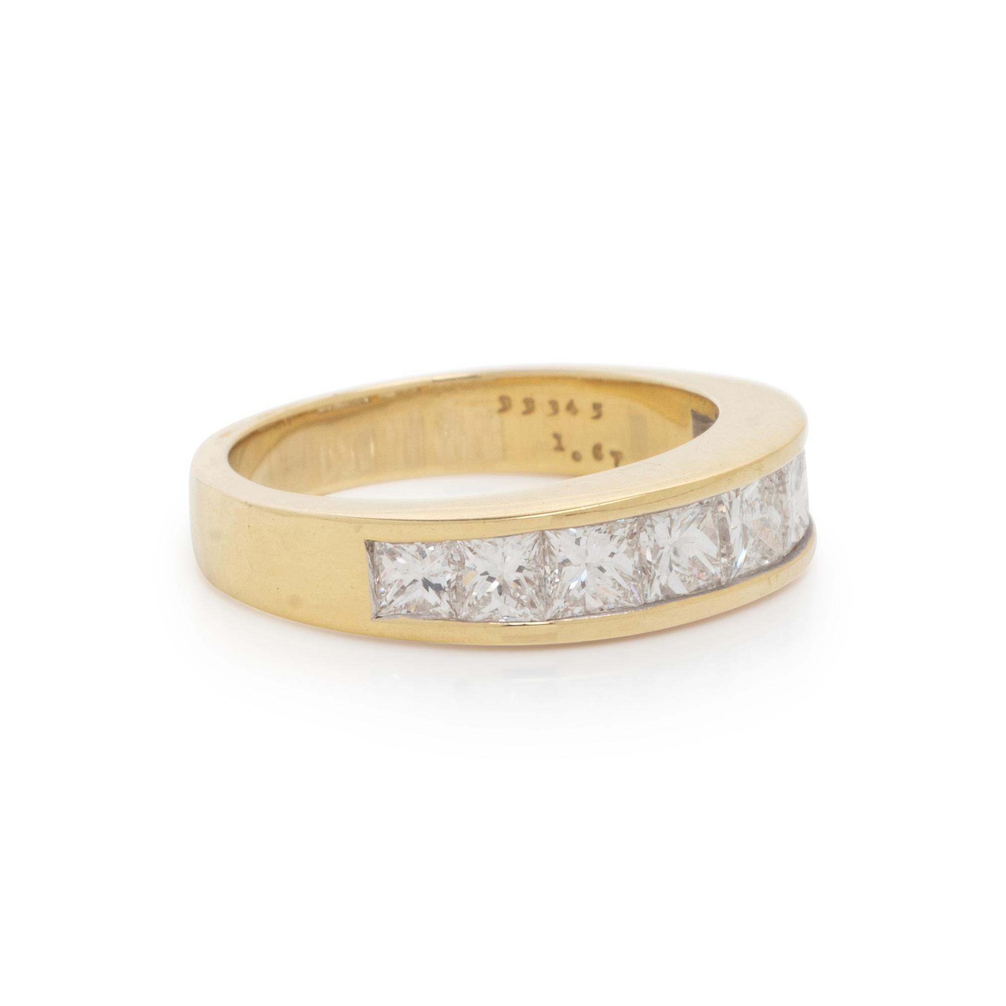 TIFFANY & CO., YELLOW GOLD AND DIAMOND RING
