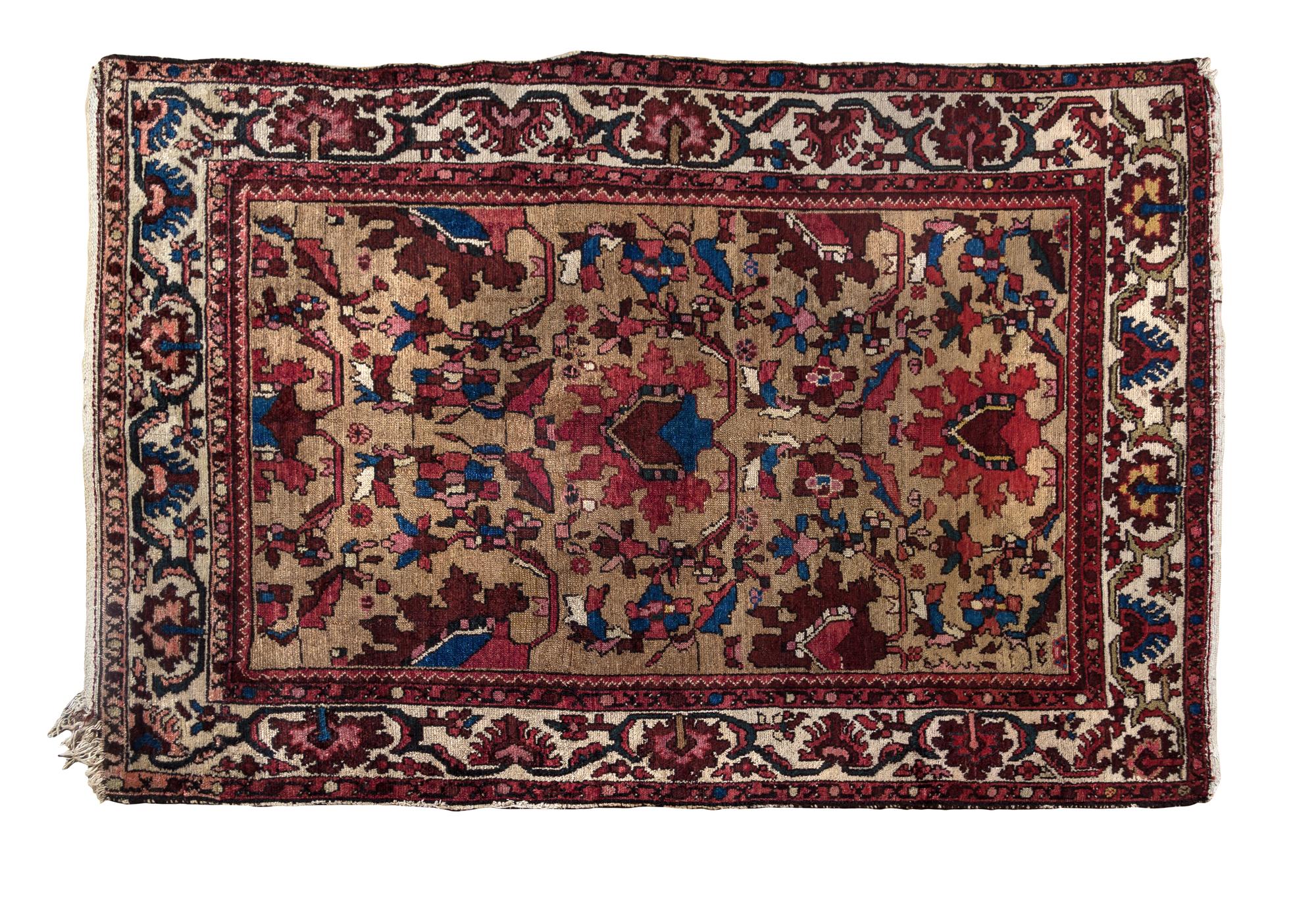 A Bakshaish Wool Rug 6 feet 4 inches x 4 feet 2 inches.