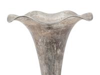 A Shreve & Co. Silver Trumpet Vase