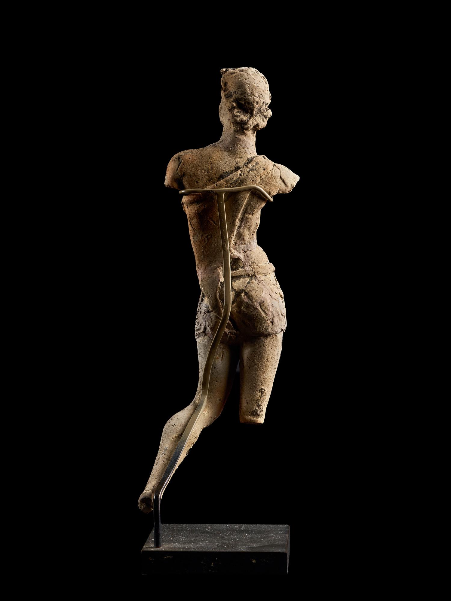 A Hellenistic Terracotta Satyr