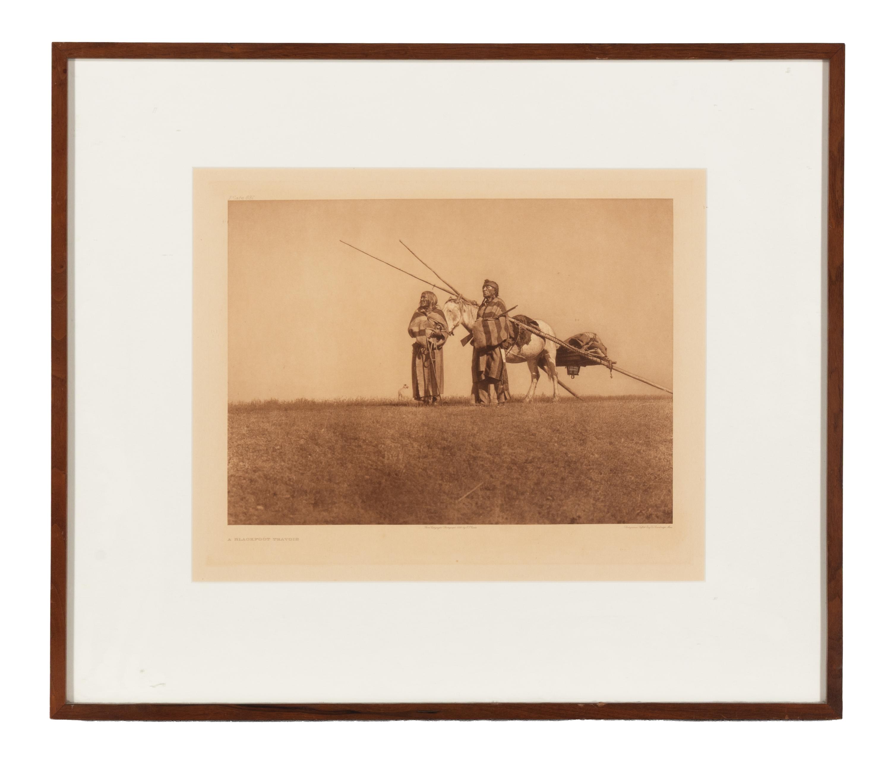[Native American]. Curtis, Edward S. (1868-1952). A group of 6 large photogravures, comprising: