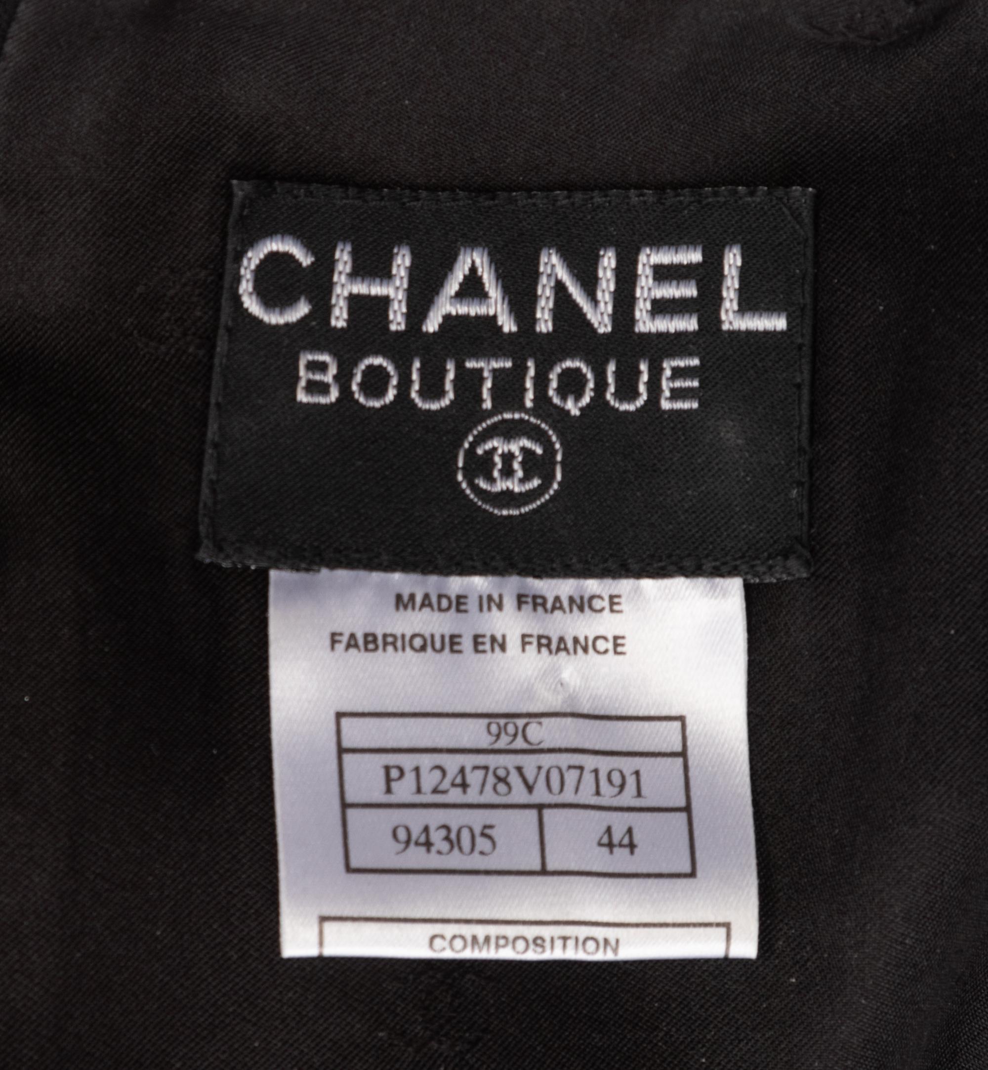 Chanel Open Back Dress, Cruise 1999