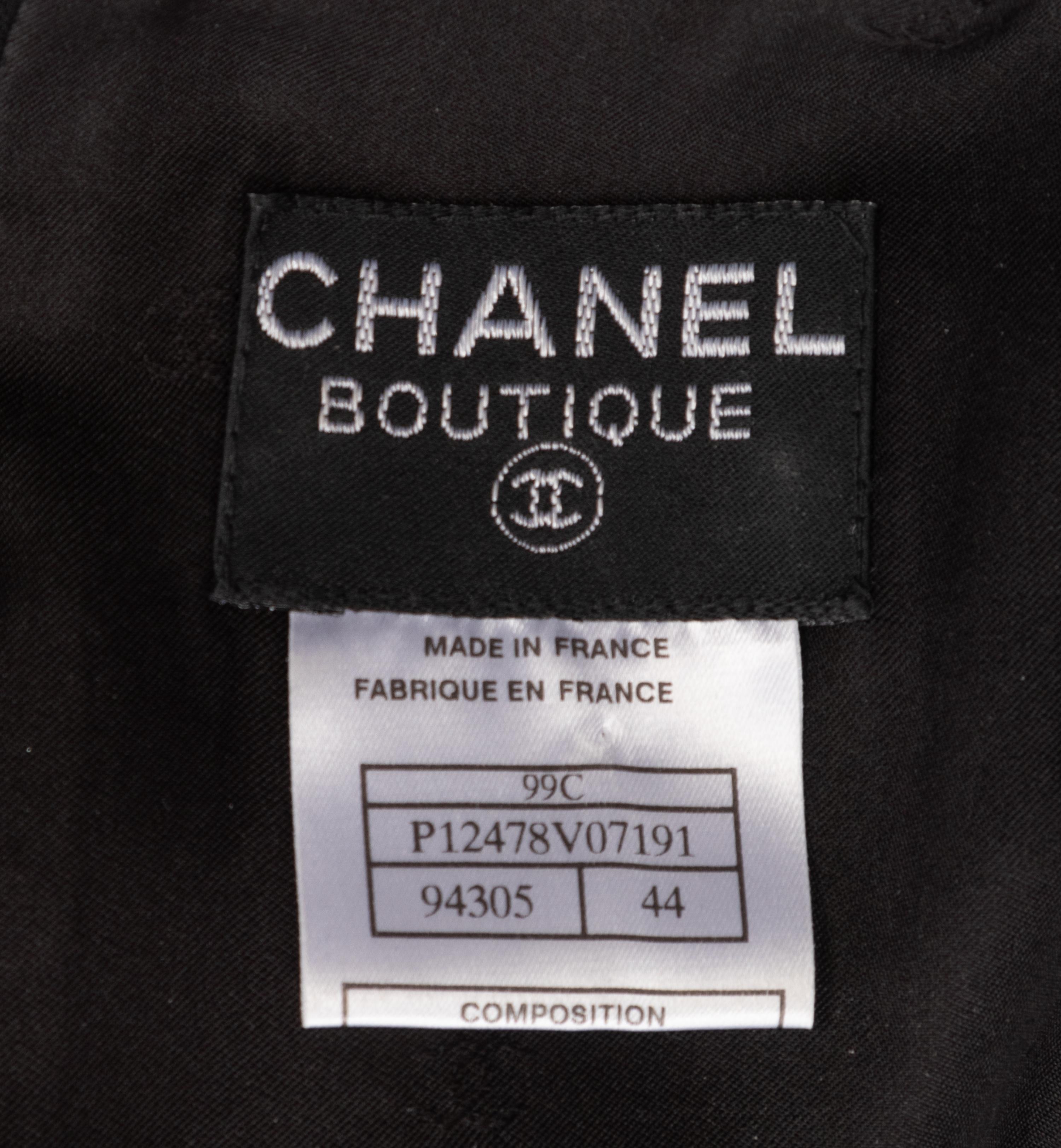 Chanel Open Back Dress, Cruise 1999