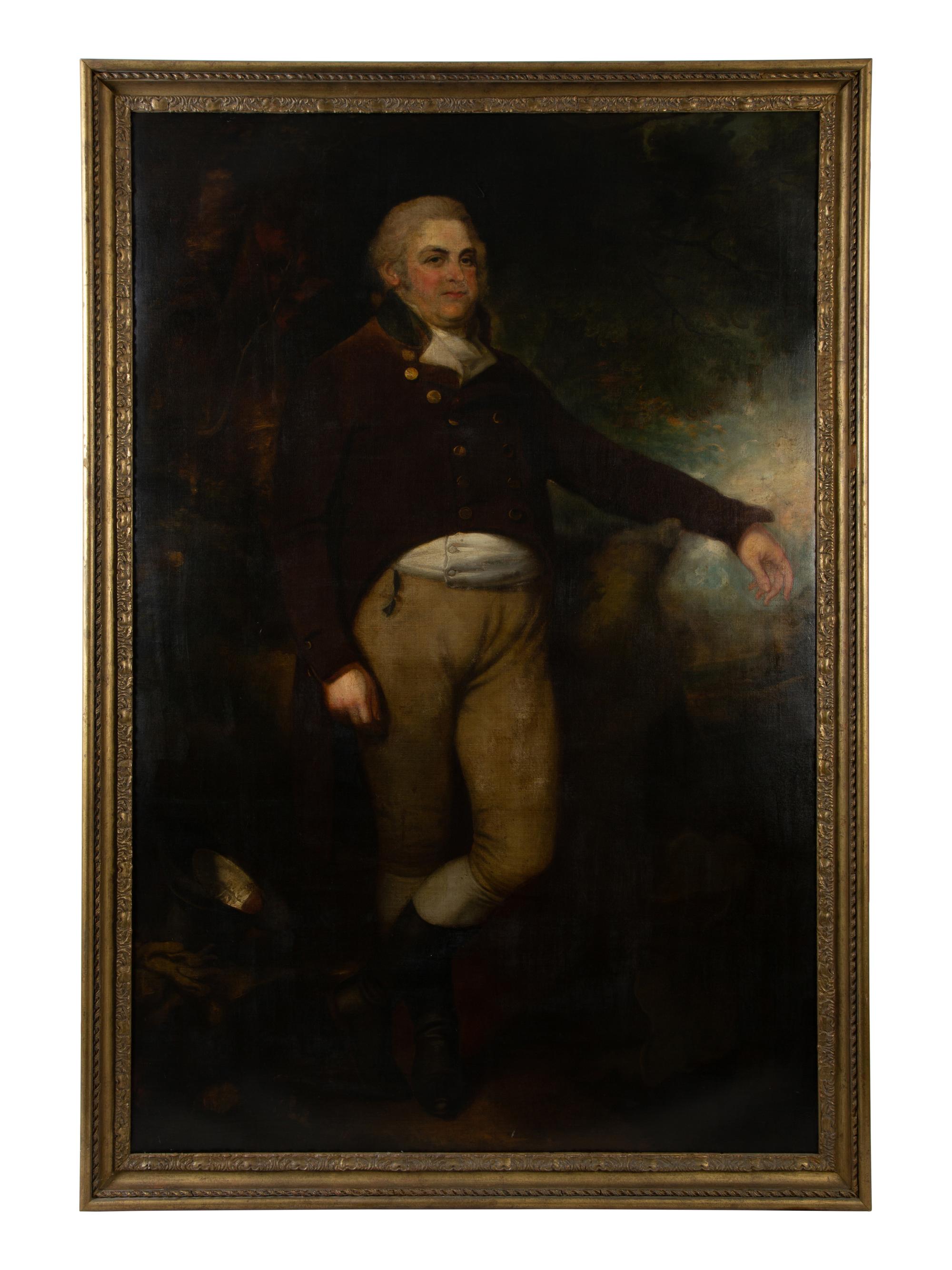 Full Length Portrait of a Gentleman