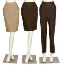 Three Chanel Items: Two Skirts, One Pants, 1999