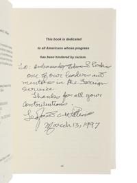 [PERKINS, Edward Joseph (1928-2020)]. A group of 23 volumes related to African and African American Biography and History, most signed or inscribed to Perkins, including: