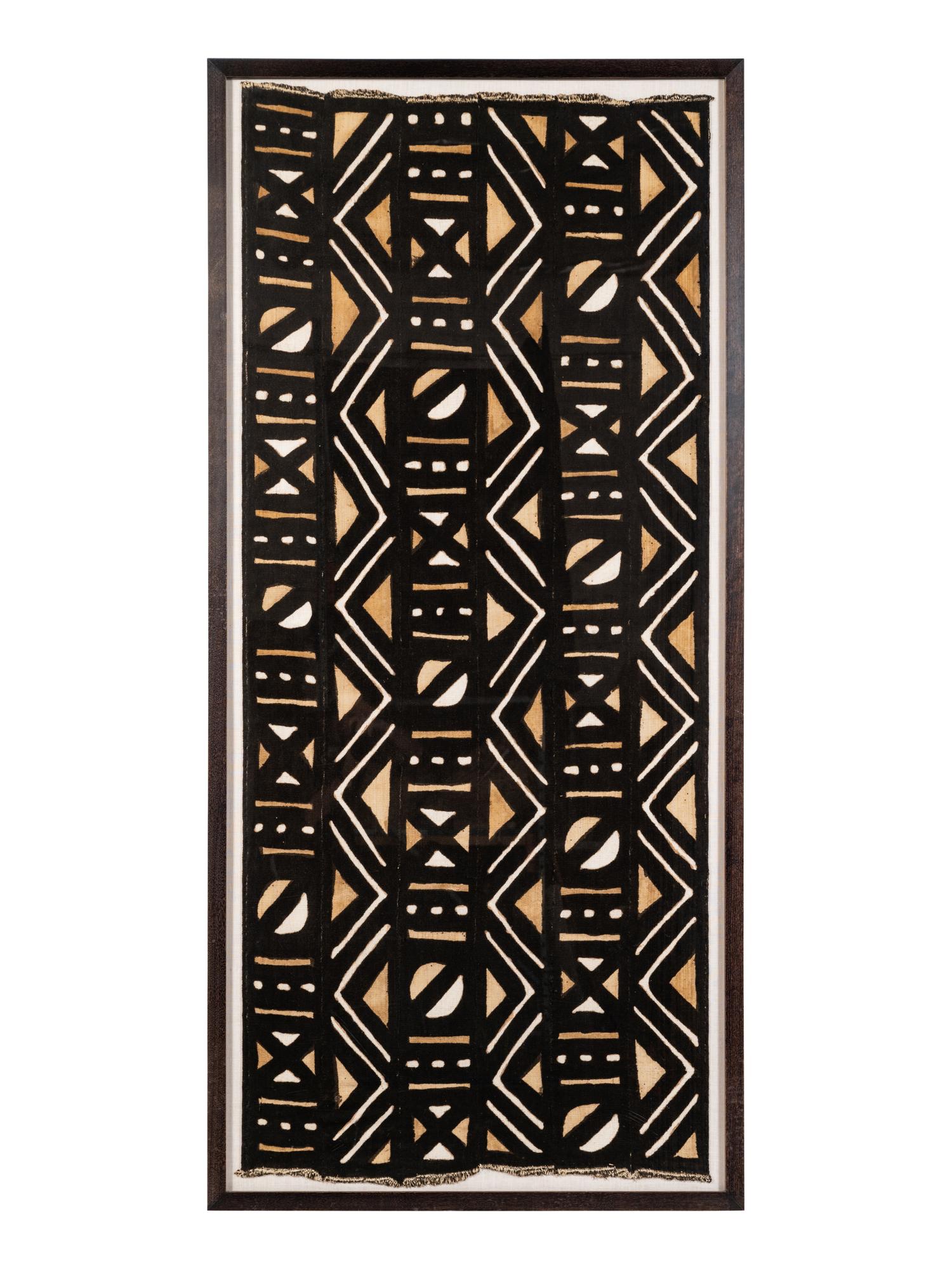 A Kuba Cloth Panel