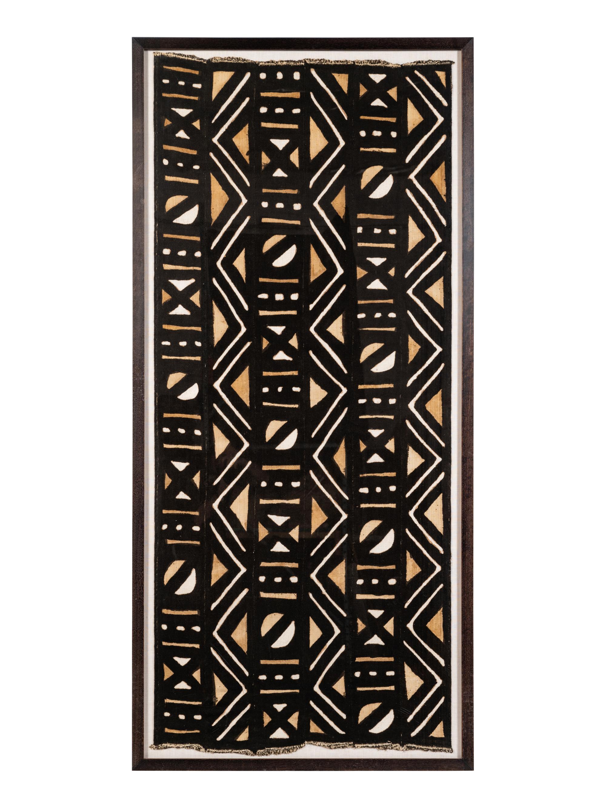 A Kuba Cloth Panel