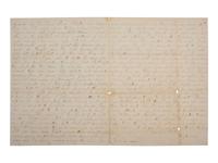 [CIVIL WAR]. Soldier's letter describing action near Fort Stedman during the Petersburg Campaign.