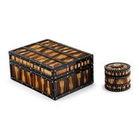 Two English Quill Boxes