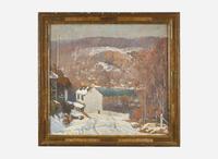 Daniel Garber (American, 1880-1958) - Ferry Road