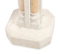 A Pair of Continental Carved Marble and Onyx Quadripartite Pedestals