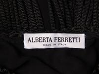 Alberta Ferretti, Fringed Macramé Gown