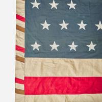 A 38-Star American National Flag commemorating Colorado statehood 1877-1889