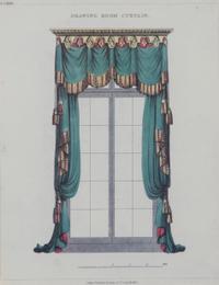 A Set of Nine Color Engravings of Furniture Design Framed height 23 x width 13 inches. — 20TH CENTURY