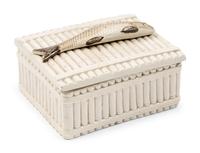 A Group of M.S. Kuznetsov Porcelain Covered Boxes