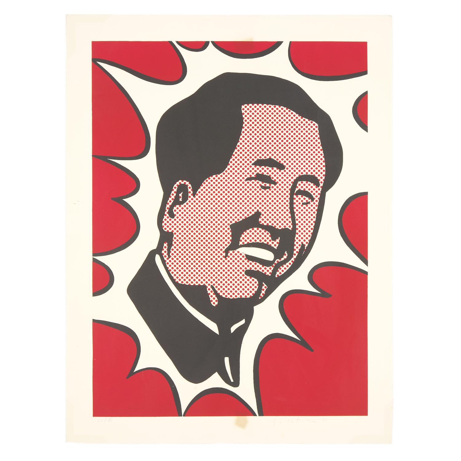 Roy Lichtenstein (American, 1923-1997) — Mao , 1971
