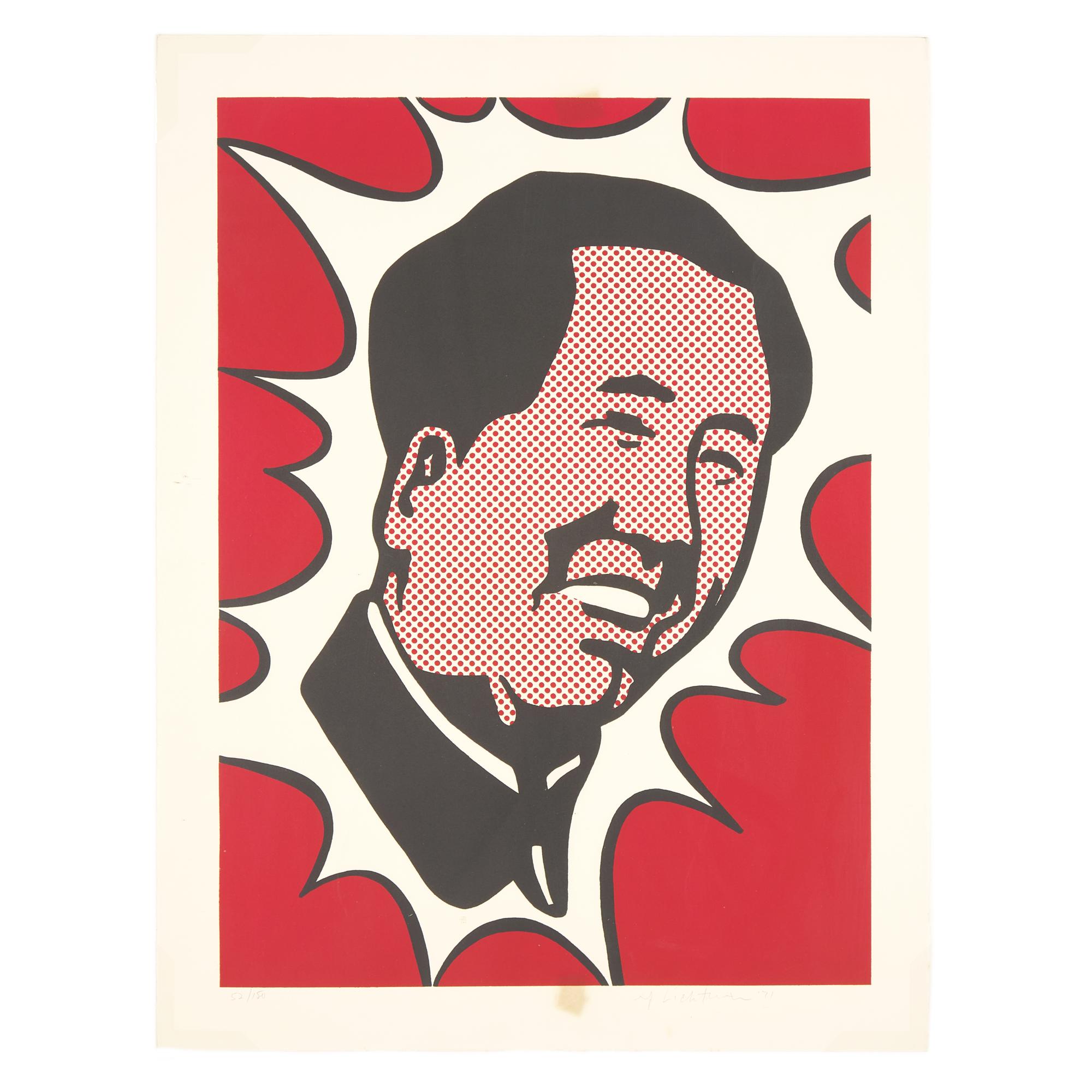 Roy Lichtenstein (American, 1923-1997) — Mao , 1971