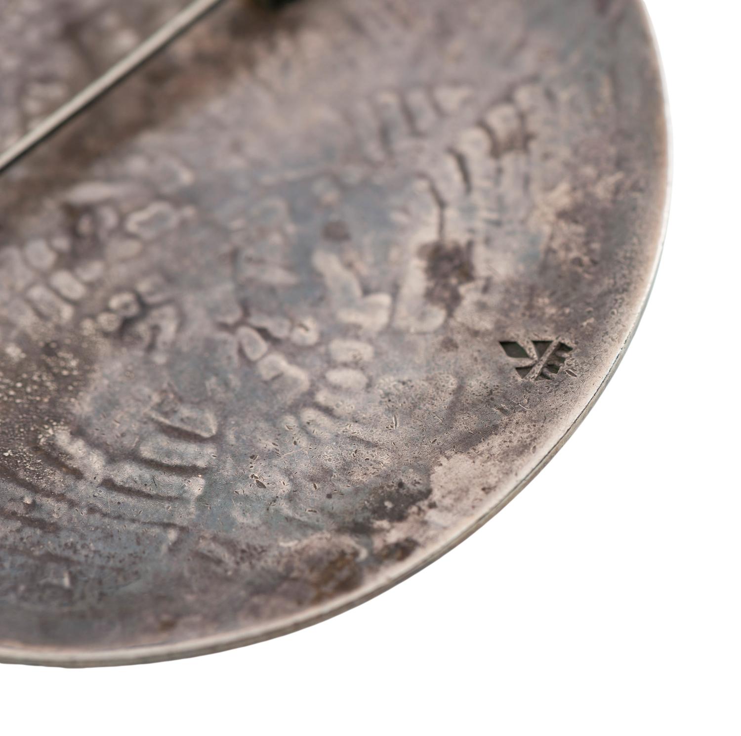 Silver Overlay Shalako Pendant, with Silver Chain