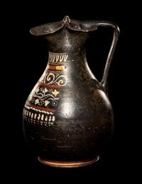 An Apulian Gnathian-Ware Trefoil Oinochoe
