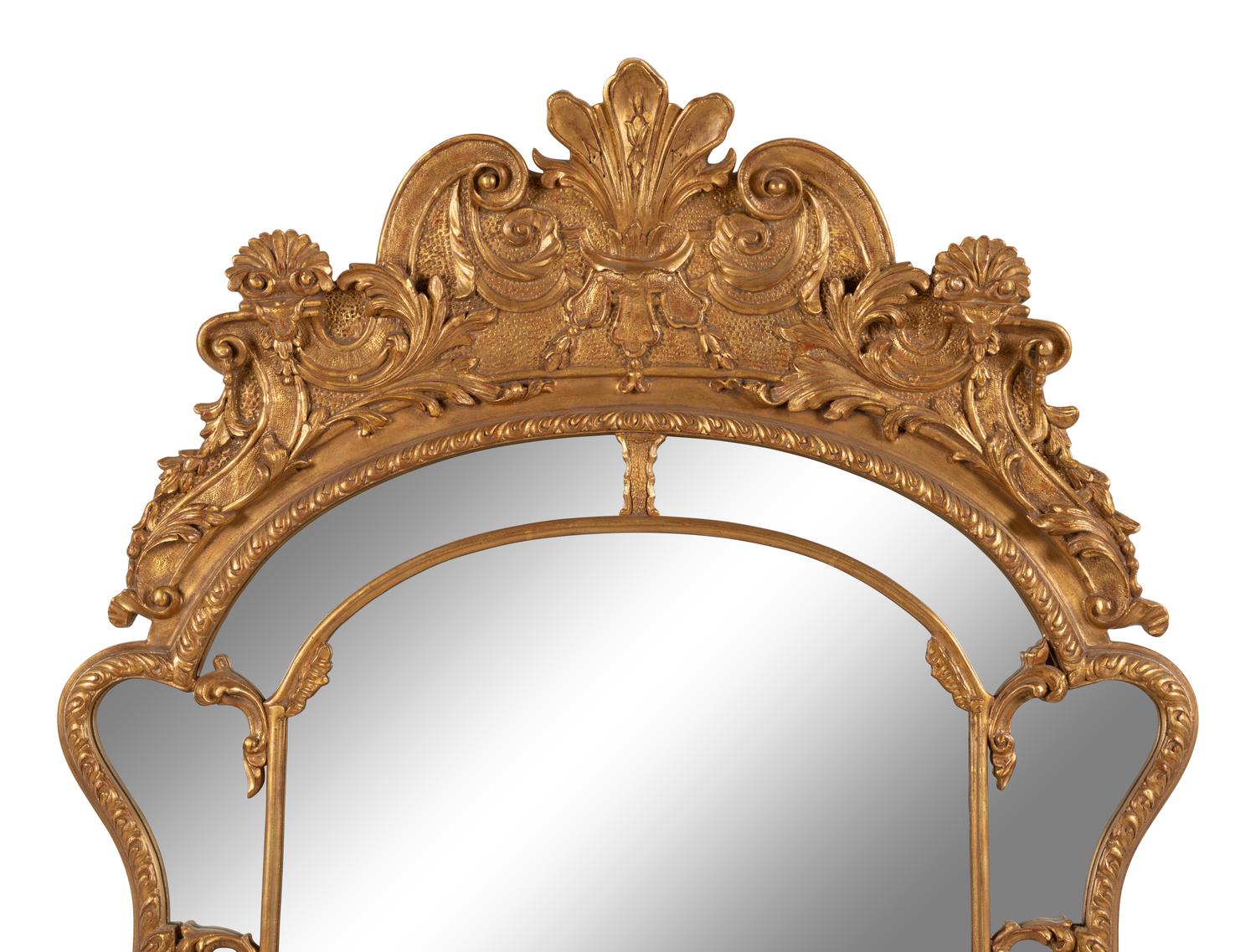 A George III Style Giltwood Mirror