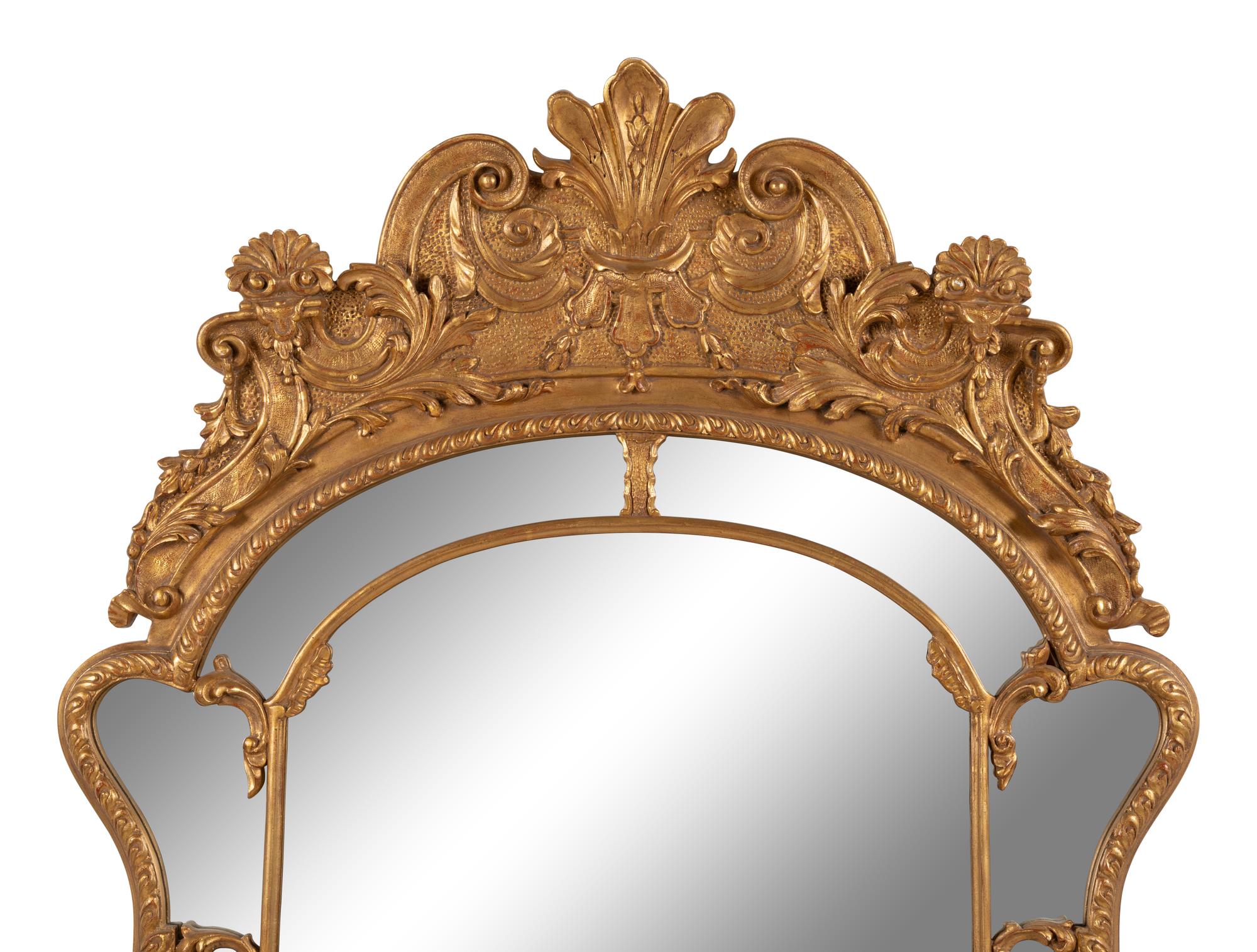 A George III Style Giltwood Mirror