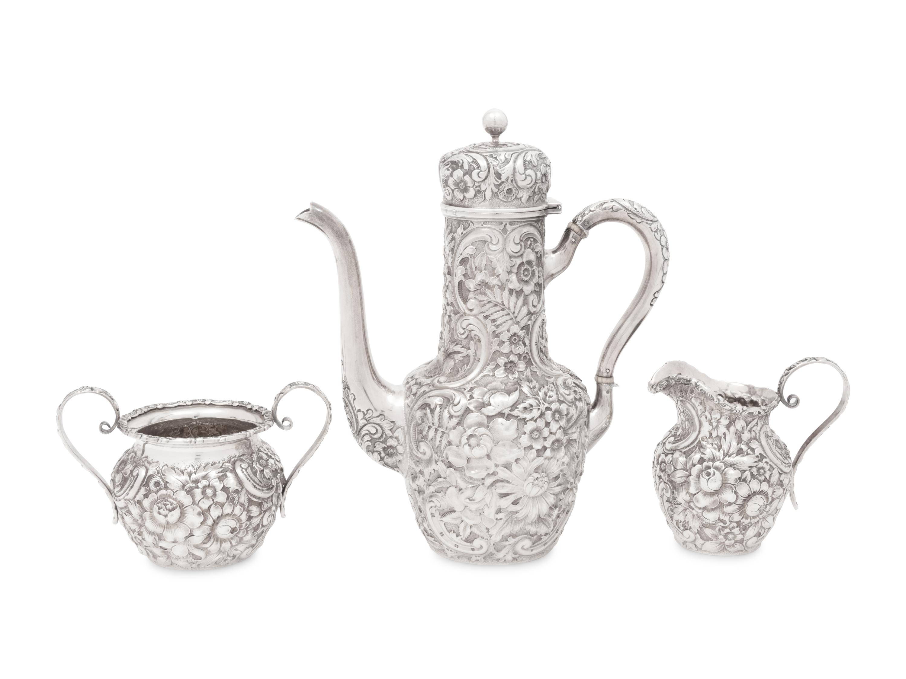 An American Silver Coffee Service