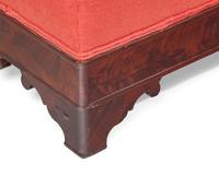 A Pair of Empire Figured Mahogany Veneered Window Benches