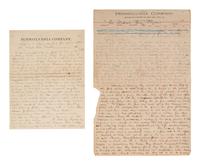 [WESTERN AMERICANA]. Archive of US Army Indian Scout and interpreter, William E. Archbold LeQuesne (1858-1915), featuring retrospective accounts of Sitting Bull and the Plains Indians Wars.