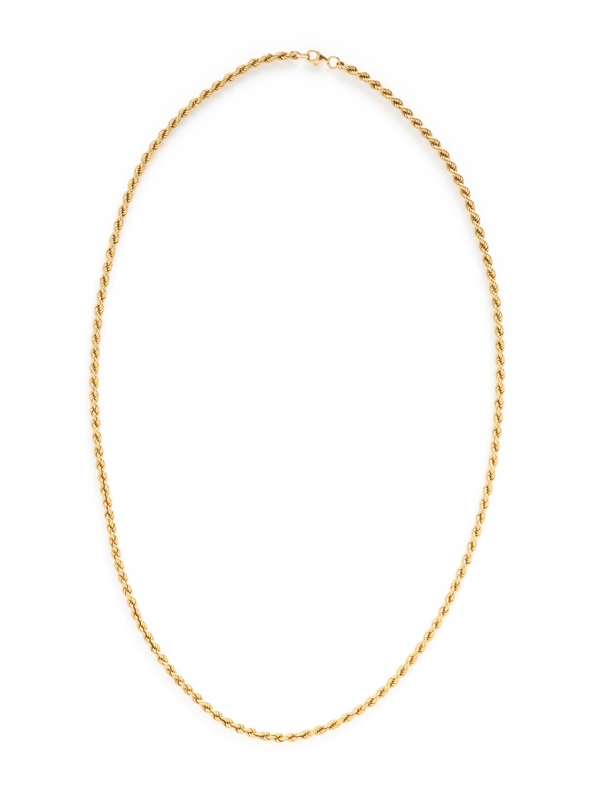 YELLOW GOLD NECKLACE