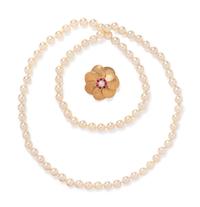 A Collection of Cultured Pearl Jewelry,