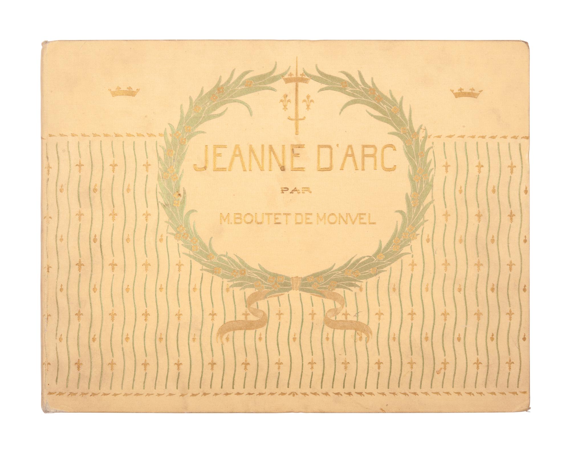 [CHILDREN’S LITERATURE]. BOUTET DE MONVEL, Louis-Maurice (1850-1913). Jeanne D’Arc. Paris: E. Plon, Nourrit & Cie., [1896].