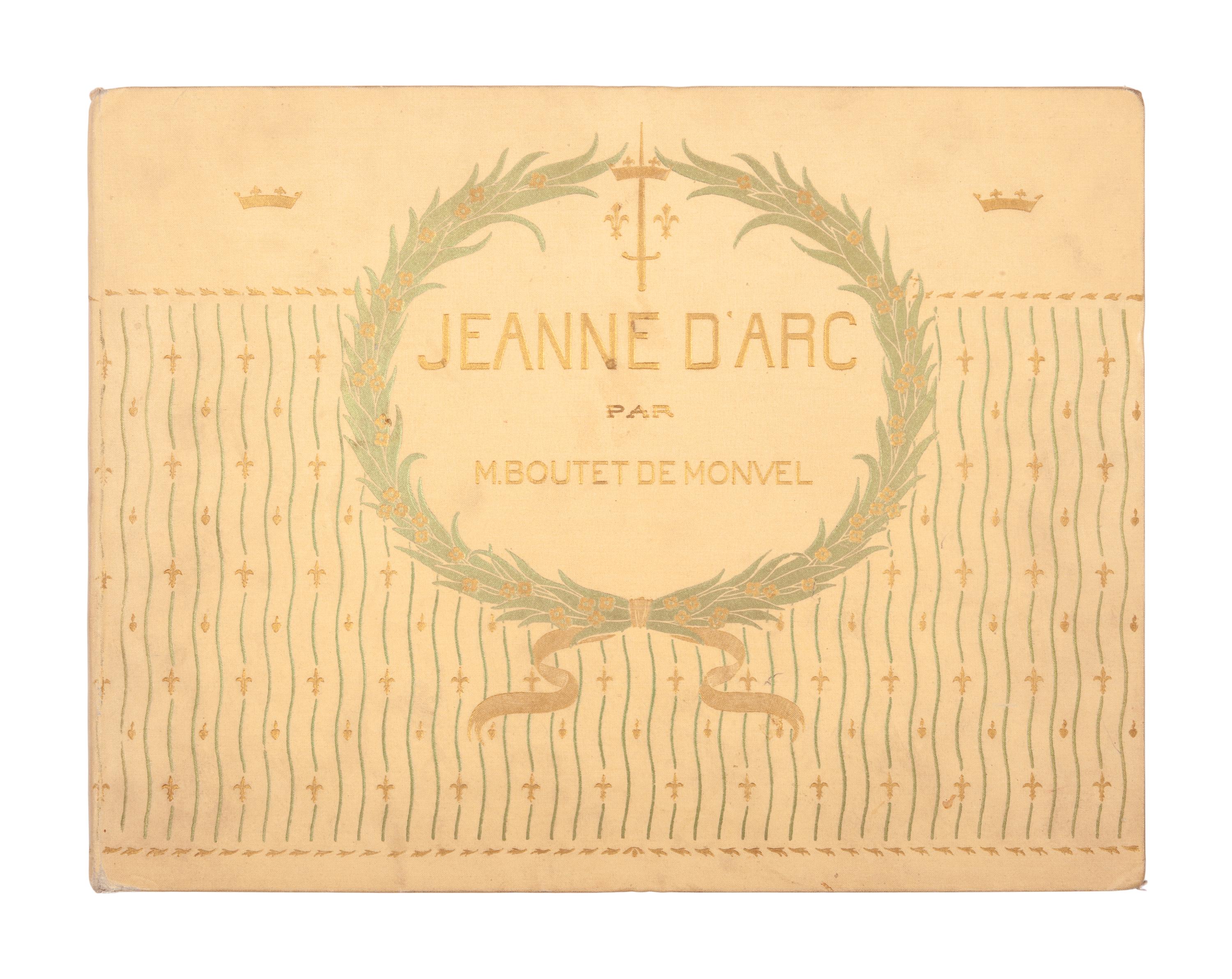 [CHILDREN’S LITERATURE]. BOUTET DE MONVEL, Louis-Maurice (1850-1913). Jeanne D’Arc. Paris: E. Plon, Nourrit & Cie., [1896].