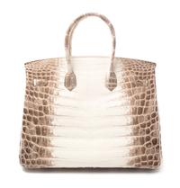 An Hermes Himalayan Niloticus Crocodile 35cm Birkin Handbag, 14" x 10" x 7".